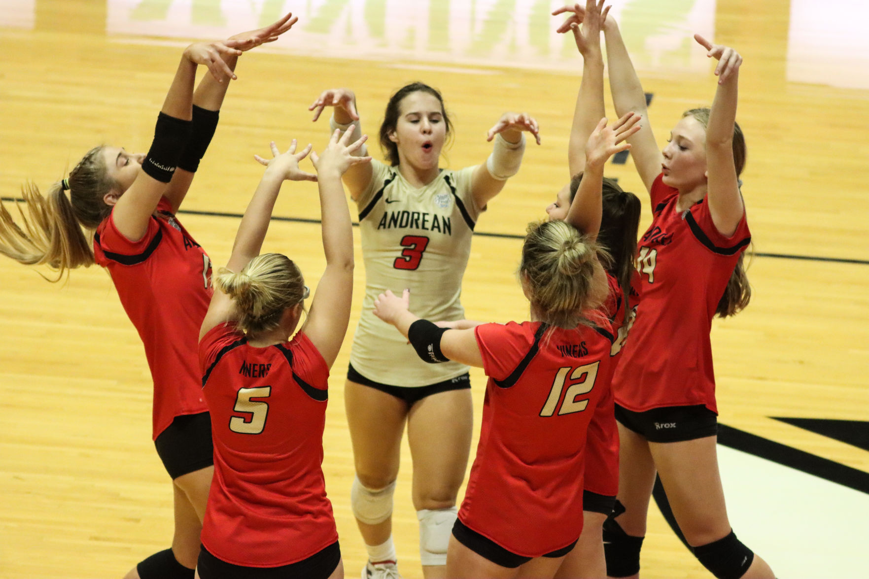 2A volleyball state final - Andrean vs. Western Boone